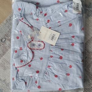 NWT The Beaufort Bonnet Company Girls Apple Mary Dal Dress Broadcloth Sz5